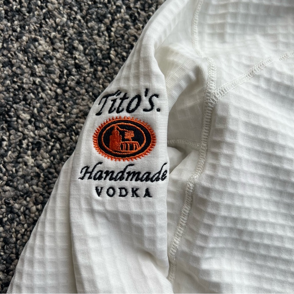 Patagonia White Grid Pattern Pullover - image 2